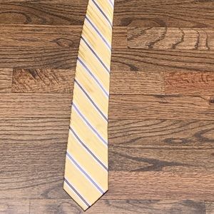 Club Room Gold Tie-100% Silk